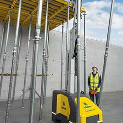 DokaXbot Lift in action auf der Baustelle